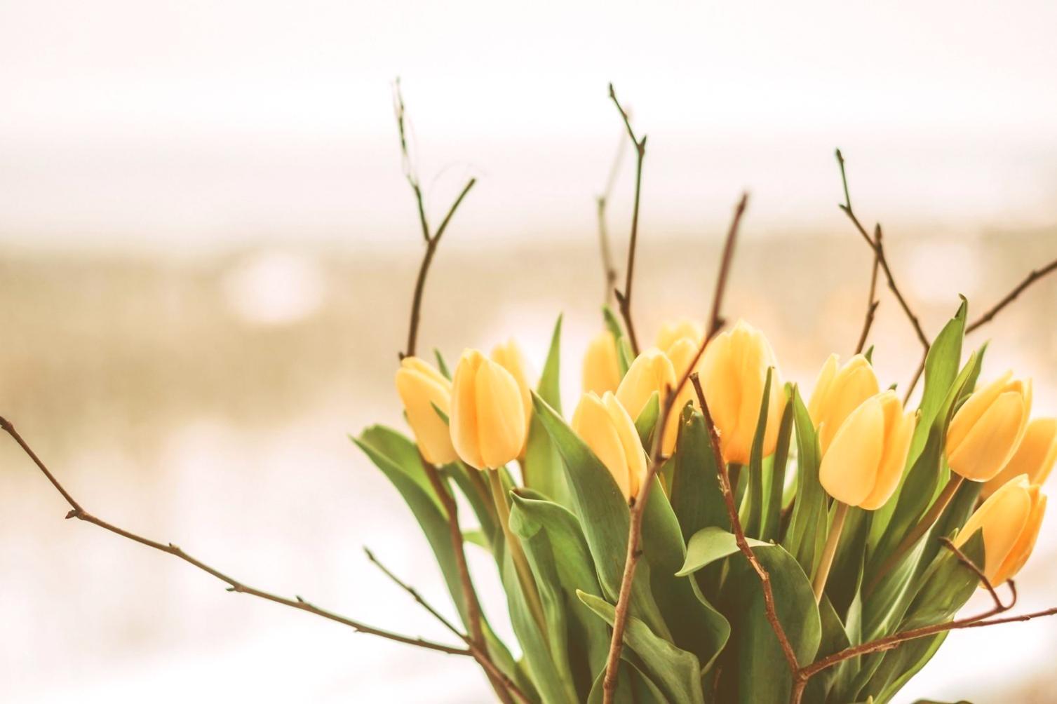 Флористична композиція з натуральних матеріалів